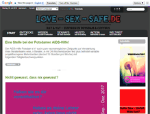 Tablet Screenshot of love-sex-safe.de
